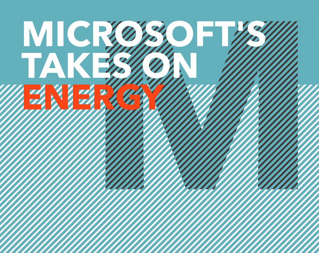 Microsoft's take on energy
