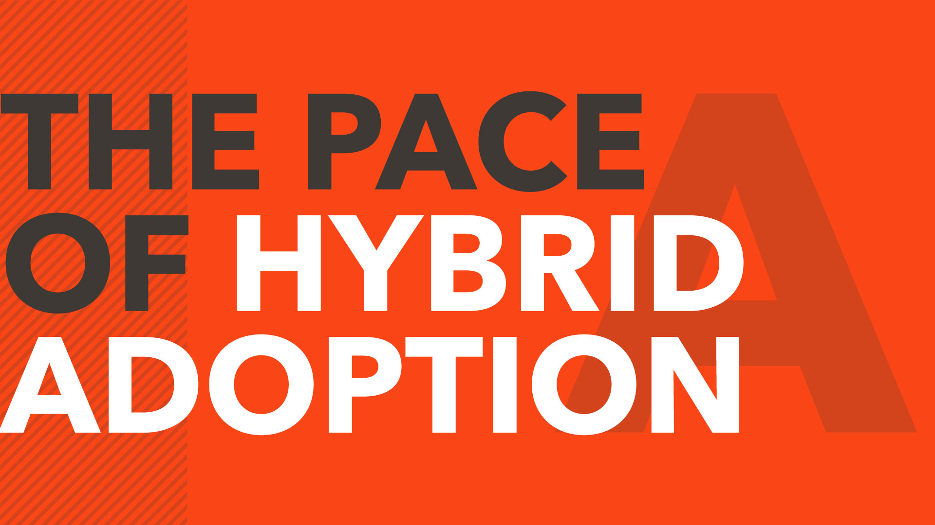 The pace of hybrid adoption